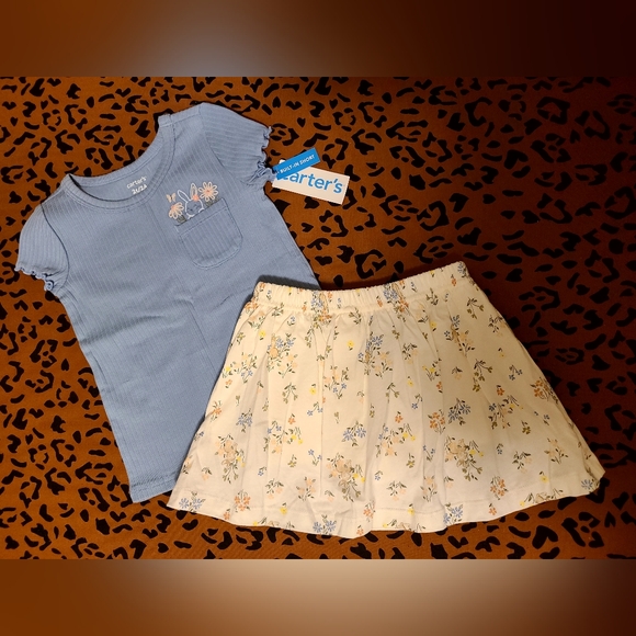 Carter's Bunny Set💙🐰 - Picture 1 of 4